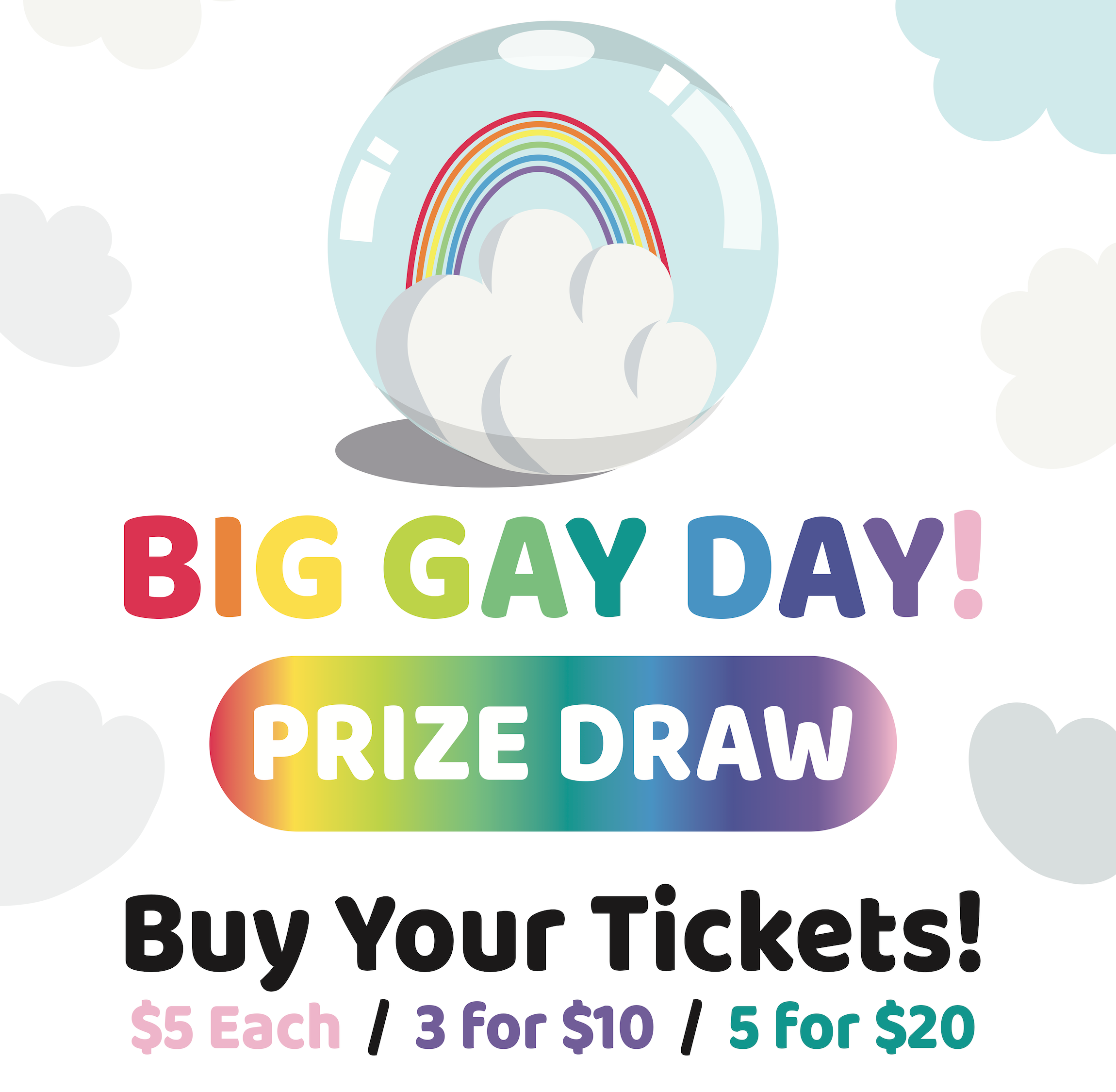 Big Gay Day Pride Raffle!