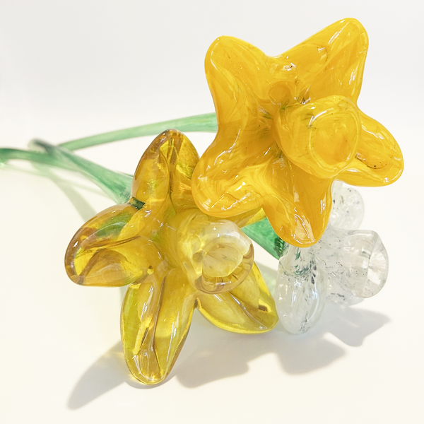 Make A Daffodil<br>Glassblowing Experience<br>April 25, 2026
